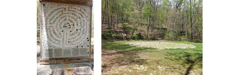 The labyrinth at Shrine Mont